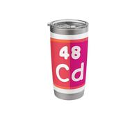 Really Like Cadmium Periodic Table of Elements Stainless Steel Insulated Tumbler