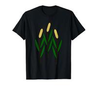 Really Like Cattails Cat Tail Pond Typha Bulrush Reedmace Value Graphic T-Shirt, Men, Black, XL