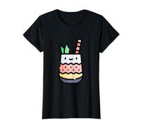 Really Like Cendol Southeast Asia Iced Dessert Treat Value Graphic T-Shirt, Women, Black, L
