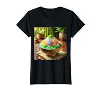 Really Like Cendol Southeast Asia Iced Dessert Treat Value Graphic T-Shirt, Women, Black, L