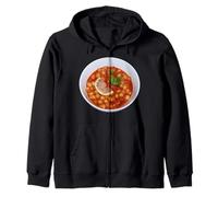 Really Like Chole Bhature Indian Cuisine Zip Hoodie