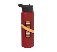 Really Like Claves Clave Music Musical Brazil Cuban Stainless Steel Insulated Water Bottle