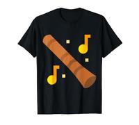 Really Like Didgeridoo - Aboriginal Indigenous Music Value Graphic T-Shirt, Men, Black, M