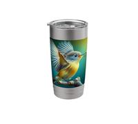 Really Like Flycatchers Flycatcher Bird Stainless Steel Insulated Tumbler