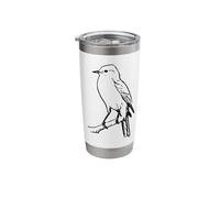 Really Like Flycatchers Flycatcher Bird Stainless Steel Insulated Tumbler