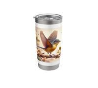 Really Like Flycatchers Flycatcher Bird Stainless Steel Insulated Tumbler