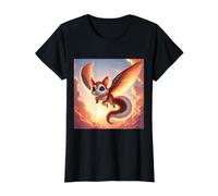 Really Like Flying Squirrels Value Graphic T-Shirt, Women, Black, M