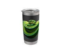 Really Like Green Tree Pythons Python Stainless Steel Insulated Tumbler