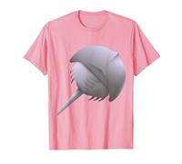 Really Like Horseshoe Crabs Horseshoe Crab T-Shirt, Men, Pink, Medium