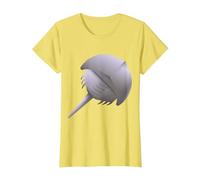 Really Like Horseshoe Crabs Horseshoe Crab T-Shirt, Women, Lemon Yellow, XX-Large