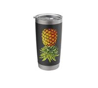 Really Like Inverted Upside Down Upsidedown Pineapple Stainless Steel Insulated Tumbler