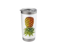 Really Like Inverted Upside Down Upsidedown Pineapple Stainless Steel Insulated Tumbler