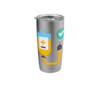 Really Like IV Intravenous Drips Drip IV Dripping Stainless Steel Insulated Tumbler