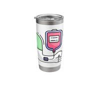 Really Like IV Intravenous Drips Drip IV Dripping Stainless Steel Insulated Tumbler