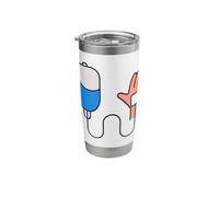 Really Like IV Intravenous Drips Drip IV Dripping Stainless Steel Insulated Tumbler