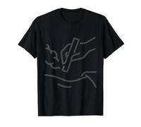 Really Like Moxibustion Acupuncture Value Graphic T-Shirt, Men, Black, S
