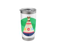 Really Like Native American Teepee Tipi Stainless Steel Insulated Tumbler