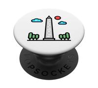 Really Like Obelisks - Obelisk Monument PopSockets Adhesive PopGrip