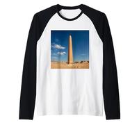 Really Like Obelisks - Obelisk Monument Raglan Baseball Tee