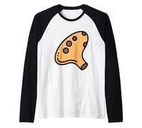Really Like Ocarina Musical Potato Flute Raglan Baseball Tee