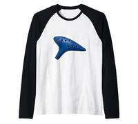 Really Like Ocarina Musical Potato Flute Raglan Baseball Tee
