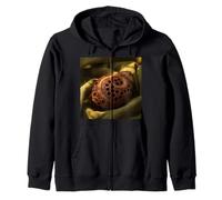 Really Like Ocarina Musical Potato Flute Zip Hoodie