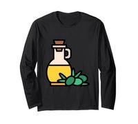 Really Like Olive Oil Foodie Chef Cook Cooking Long Sleeve T-Shirt