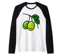 Really Like Olive Oil Foodie Chef Cook Cooking Raglan Baseball Tee