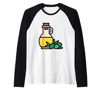 Really Like Olive Oil Foodie Chef Cook Cooking Raglan Baseball Tee