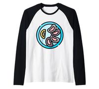 Really Like Oysters - Oyster Shucker Raglan Baseball Tee