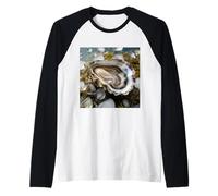 Really Like Oysters - Oyster Shucker Raglan Baseball Tee
