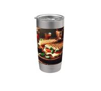 Really Like Paninis - Italian Sandwich Panini Stainless Steel Insulated Tumbler
