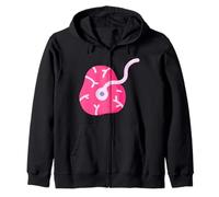 Really Like Placentas Fun Placenta Childbirth Midwife Zip Hoodie