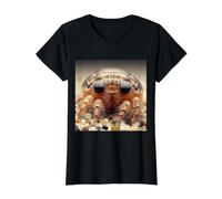 Really Like Sand Fleas Emerita Sand Fiddler Sand Crab Beach Value Graphic T-Shirt, Women, Black, M