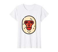 Really Like Snow Macaque Monkey Macaques Value Graphic T-Shirt, Women, White, M