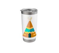 Really Like Teepees Teepee Tipi Stainless Steel Insulated Tumbler