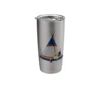 Really Like Teepees Teepee Tipi Stainless Steel Insulated Tumbler