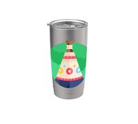 Really Like Teepees Teepee Tipi Stainless Steel Insulated Tumbler