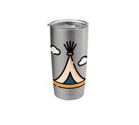 Really Like Teepees Teepee Tipi Stainless Steel Insulated Tumbler