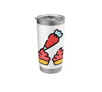 Really Love Baking Piping Bag Baker Stainless Steel Insulated Tumbler
