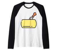 Really Love Parmesan Cheese Parma-Reggio Raglan Baseball Tee