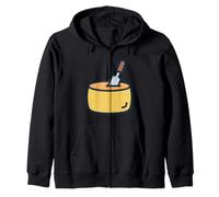 Really Love Parmesan Cheese Parma-Reggio Zip Hoodie