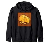 Really Love Parmesan Cheese Parma-Reggio Zip Hoodie