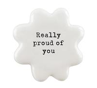 Really Proud of You | Ceramic Flower Token | Mini Gift | Cracker Filler