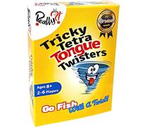 Really?! Tricky Tetra Tongue Twisters, Card Game for Kids and Adults, Family Party Game, Kids Games Ages 8-12, Fun Learning Games, Gifts for Boys Girls, Memory Games