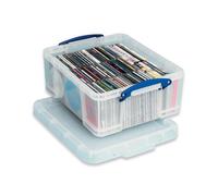 Really Useful Boxes Storage Box 18C 18 L Transparent Plastic 48 x 39 x 20 cm