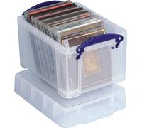 Really Useful 245 x 180 x 160mm 3L Box with Lid - Clear