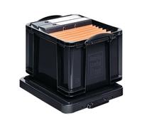 Really Useful Storage Box - Black - 35L
