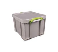 Really Useful 35L Stacking Box Recycled Grey 35RDGCB