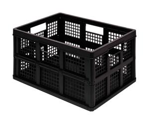 Really Useful 45L Folding Storage Crate Black